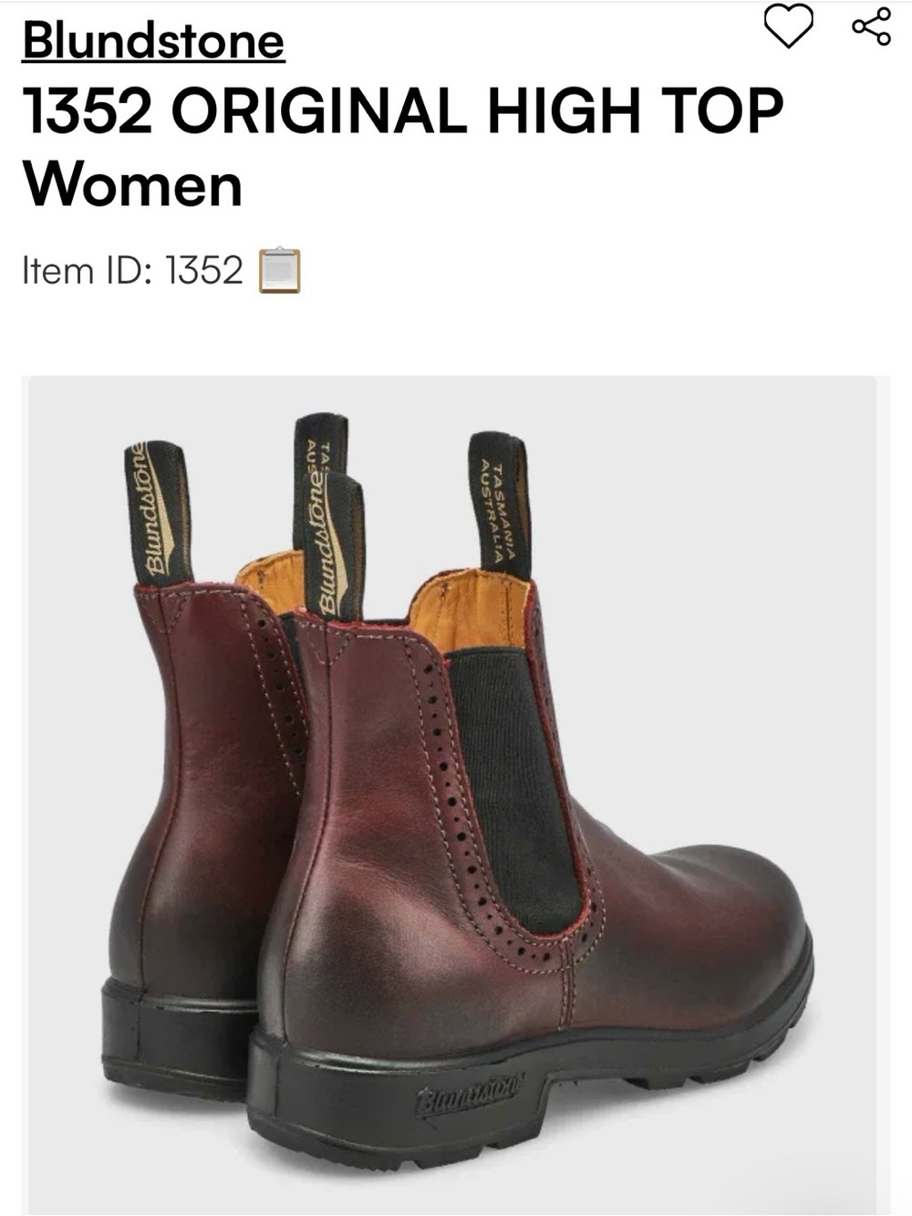 BLUNDSTONES ORIGINAL ❤️ - Picture 3 of 4